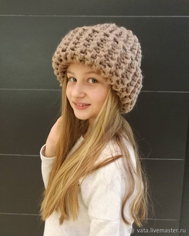 Мастер класс по шапочке "Big Hat" купить в интернет-магазине Ярмарка ...
