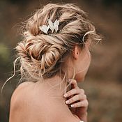 Bridal dried flower, Artificial flower hair accessories