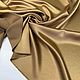 Заказать Креп кади Alta Moda в золотой палитре. Итальянские ткани Gontess. Ярмарка Мастеров. . Ткани Фото №3