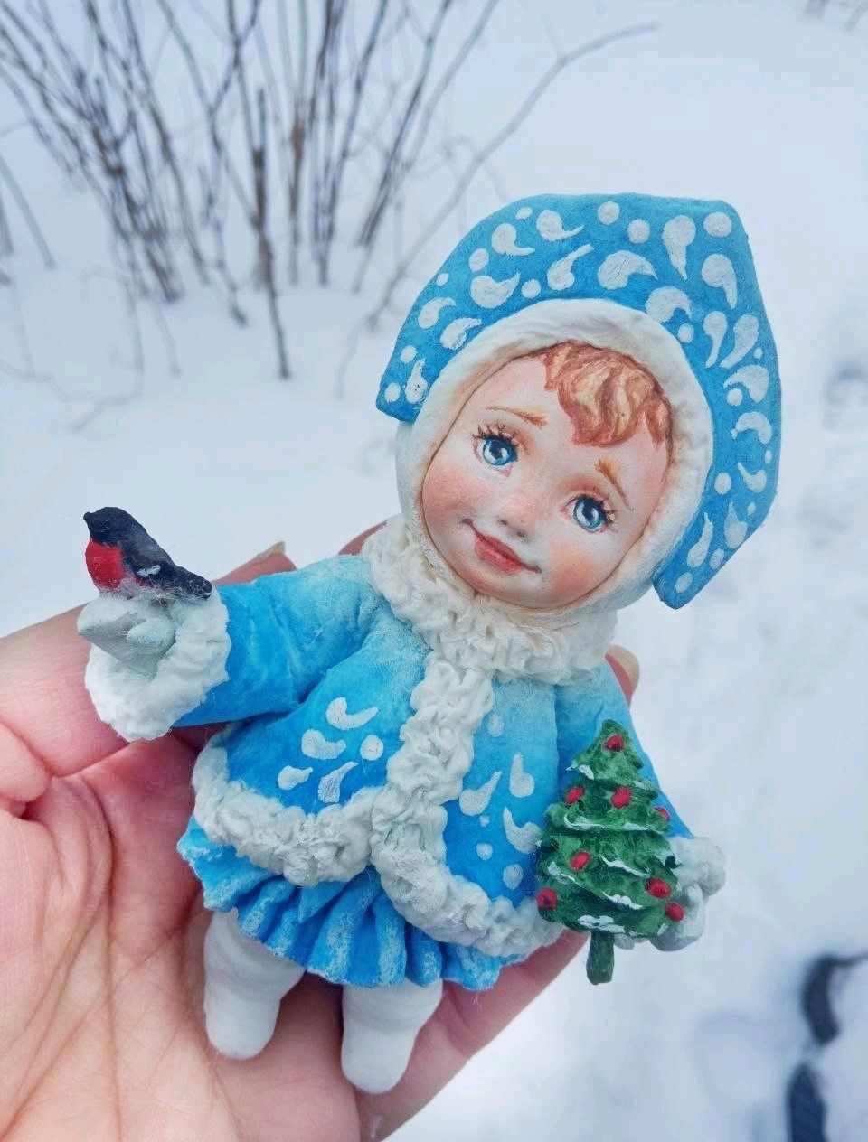 куклы снегурочки ручной работы фото