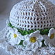 PANAMA for girl 'Wreath of daisies'. Panama. Gala Devi (crochet design). My Livemaster. Фото №4