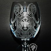 Посуда handmade. Livemaster - original item Succubus. Beer glass. Handmade.