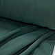 Трикотаж кулирка зеленая плотная peach эффект. Ткани. БАРХАТ Итальянские ткани (barhat-tkani). Ярмарка Мастеров.  Фото №5