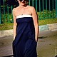 Order Jersey dress with neckline 'Parisienne'. Lana Kmekich (lanakmekich). Livemaster. . Dresses Фото №3