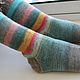 Заказать  Вязаные шерстяные носки Foreboding. Rustic socks (rustic-socks). Ярмарка Мастеров. . Носки Фото №3