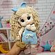  Куколка, плюшевая кукла. Амигуруми куклы и игрушки. Toys-by-panda. Ярмарка Мастеров.  Фото №9