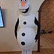 Order Snowman costume for animator. clubanimatorov. Livemaster. . Carnival costumes Фото №3
