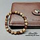 Браслет оберег из агатов гематита На счастье. Браслет из бусин. accessories for men. Ярмарка Мастеров.  Фото №4