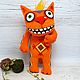 Order Manu Chao, soft toy red cat by Vasya Lozhkin. Dingus! Funny cats and other toys. Livemaster. . Stuffed Toys Фото №3