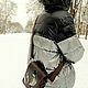 Сумка с мистером Шипящим. Мужская сумка. Евгения Вахрамкова (shagra). Интернет-магазин Ярмарка Мастеров.  Фото №2