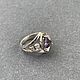 Кольцо с шпинелью 2,14 ct со сменой цвета и природными цирконами. Кольца. AMG. Ярмарка Мастеров.  Фото №6