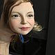 Портретная кукла Снегурочка. Будуарная кукла. «Elena RaDolls» авторские куклы Елены Юнссон. Ярмарка Мастеров.  Фото №4