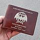 Портмоне для удостоверения, документов и денег "Альянс-14". Портмоне. Кожевенная мастерская 'Гранден'. Ярмарка Мастеров.  Фото №5