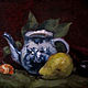 Oil painting 'still life with kettle'. Pictures. Mira Art shop. Online shopping on My Livemaster.  Фото №2