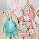 Hares Tilde 'Couple'. Tilda Toys. Kseniamart. Online shopping on My Livemaster.  Фото №2