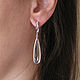 Order Long earrings 'Mint freshness' earrings English lock. Irina Moro. Livemaster. . Earrings Фото №3