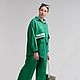 Рубашка женская oversize зеленая. Рубашки. Модный дом PARLE. Интернет-магазин Ярмарка Мастеров.  Фото №2
