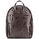 Leather backpack 'Stephanie' (dark brown antique). Backpacks. Russian leather Guild. My Livemaster. Фото №4