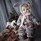 Bunny Doll on a wire frame. Interior doll. Olga Shepeleva Dolls. Online shopping on My Livemaster.  Фото №2