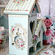 Чайный домик "Sweet shabby Teahouse", двойной + чай в подарок!. Домики. SharmGallery. Ярмарка Мастеров.  Фото №5