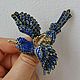 Винтаж: ВИНТАЖ СТИЛЬ Брошь Птичка. Броши винтажные. Vintage & Jewelry by Ev. Ivanovskaia. Ярмарка Мастеров.  Фото №6
