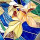 Irises. stained glass. Stained glass. Glass Flowers. Online shopping on My Livemaster.  Фото №2