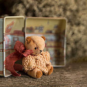 Куклы и игрушки handmade. Livemaster - original item Teddy bear 5.5 cm 