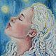 Картина масляной пастелью "Вдохновение воительницы". Картины. Yulia-luana-art. Ярмарка Мастеров.  Фото №9