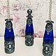 Decorative bottle and candlesticks 'cameo'. Bottles. irina-lpu (irina-lpu). Online shopping on My Livemaster.  Фото №2