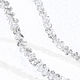 Бусины "Алмазная крошка" Crystal, 6х4 мм (140 шт), Бусины, Москва,  Фото №1
