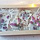 Scented sachet: Florentine sachet with roses, Gift set of 4 pcs, Aromatic sachets, Moscow,  Фото №1