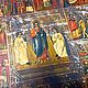 Винтаж: Икона старинная Двунадесятые Праздники. Иконы винтажные. Antikvarbuk. Ярмарка Мастеров.  Фото №6