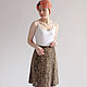 Skirt from staple Summer Leo. Skirts. Skirt Priority (yubkizakaz). Online shopping on My Livemaster.  Фото №2
