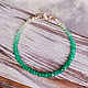 Bracelet made of chrysoprase and silver. Bead bracelet. Jewelry Elena. Online shopping on My Livemaster.  Фото №2
