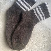 Аксессуары handmade. Livemaster - original item Men`s Woolen Thick Socks 28cm. Handmade.