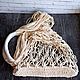  cotton macrame with a wide bottom. String bag. Marymakrame. Online shopping on My Livemaster.  Фото №2