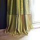 Mustard curtains with a geometric print. Curtains1. Designer-Mart (designer-mart). Online shopping on My Livemaster.  Фото №2