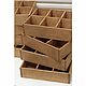 Wooden Storage Organizer box for Tea bags. Crates. Именные сувениры и деревянная упаковка. Online shopping on My Livemaster.  Фото №2