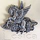 Brooch collectible Pegasus from JJ, Vintage brooches, Ramenskoye,  Фото №1