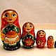Матрешка с хлебом 5 ед. Матрешки. Сибирские матрешки. Интернет-магазин Ярмарка Мастеров.  Фото №2