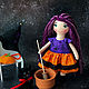Заказать Игровая кукла "Ведьмочка" с одеждой. Кукольный магазин Katrinka_Dolls. Ярмарка Мастеров. . Куклы и пупсы Фото №3