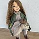 Авторская кукла ручной работы. Интерьерная кукла. Марина Марачева (dollsstudiomari). Ярмарка Мастеров.  Фото №4