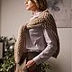 Джемпер с сетчатым узором. Пуловеры. The sweetest sweaters. Ярмарка Мастеров.  Фото №6