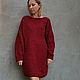 Warm knitted sweater dress. Dresses. svetlana-sayapina. Online shopping on My Livemaster.  Фото №2