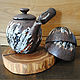 Order Set for tea drinking 'Nature'. author's ceramics. Livemaster. . Tea & Coffee Sets Фото №3