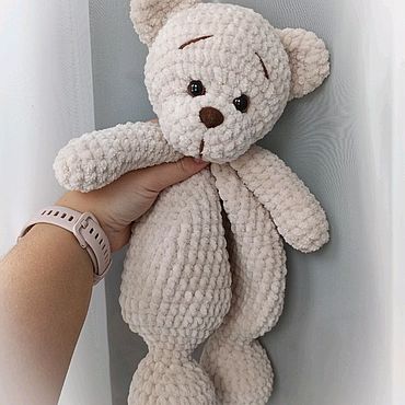 Куклы и игрушки ручной работы. Ярмарка Мастеров - ручная работа Плюшевый мишка комфортер. Handmade.