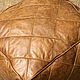 Заказать Пуф softness, quilted leather. Old Loft. Ярмарка Мастеров. . Пуфы и пуфики Фото №3