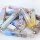 long necklace pastel', Necklace, Moscow,  Фото №1