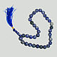 Heavenly rosary of lapis lazuli

