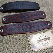 Фен-шуй и эзотерика handmade. Livemaster - original item Leather bracelet in the assortment.. Handmade.